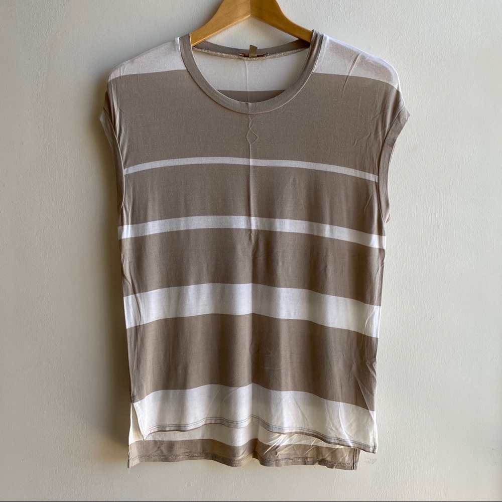 bordeaux striped blouse
